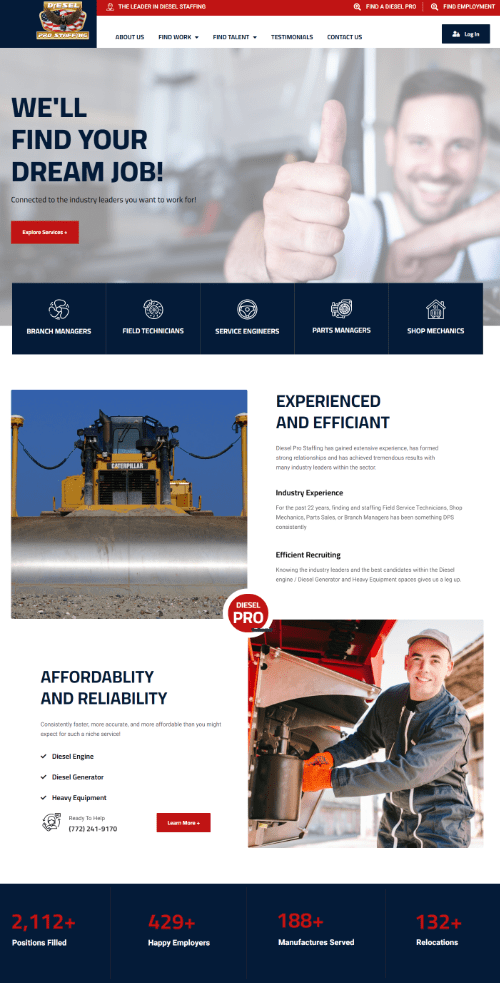 Diesel Pro Website