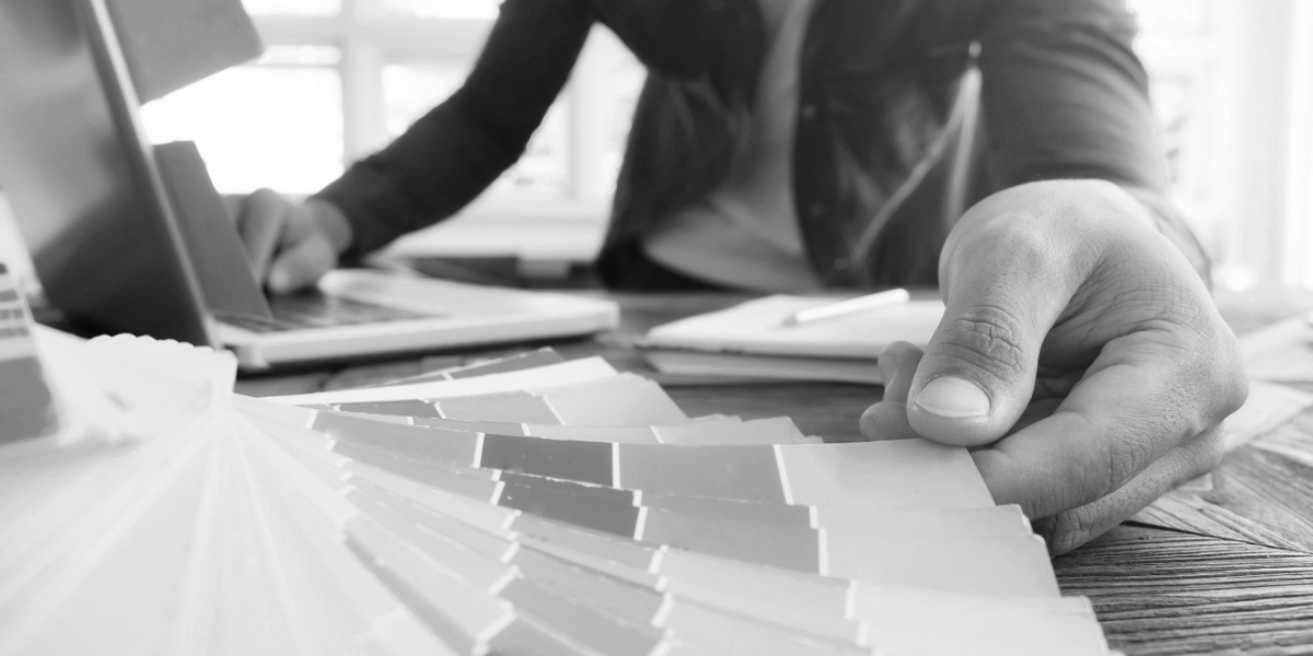 Designer With Color Book Bw