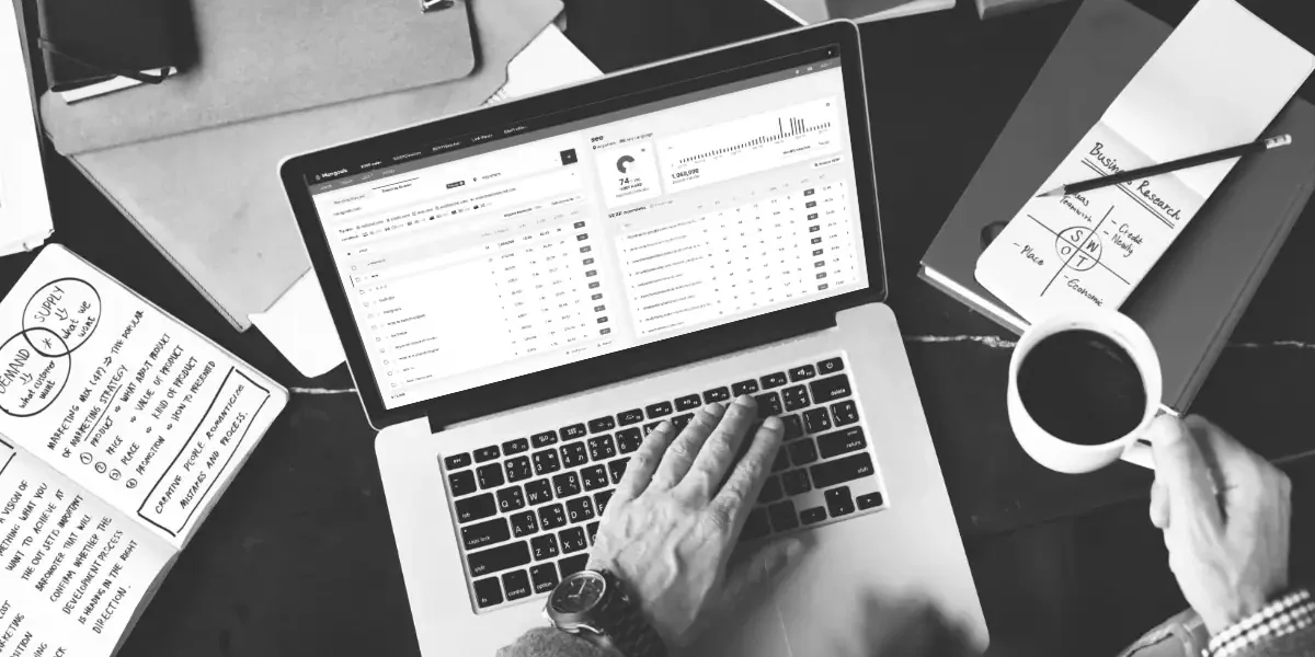 Keyword Research On Laptop