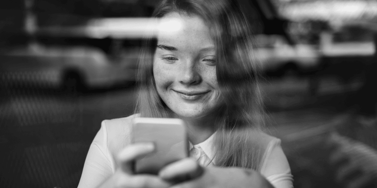 Young Woman On Phone